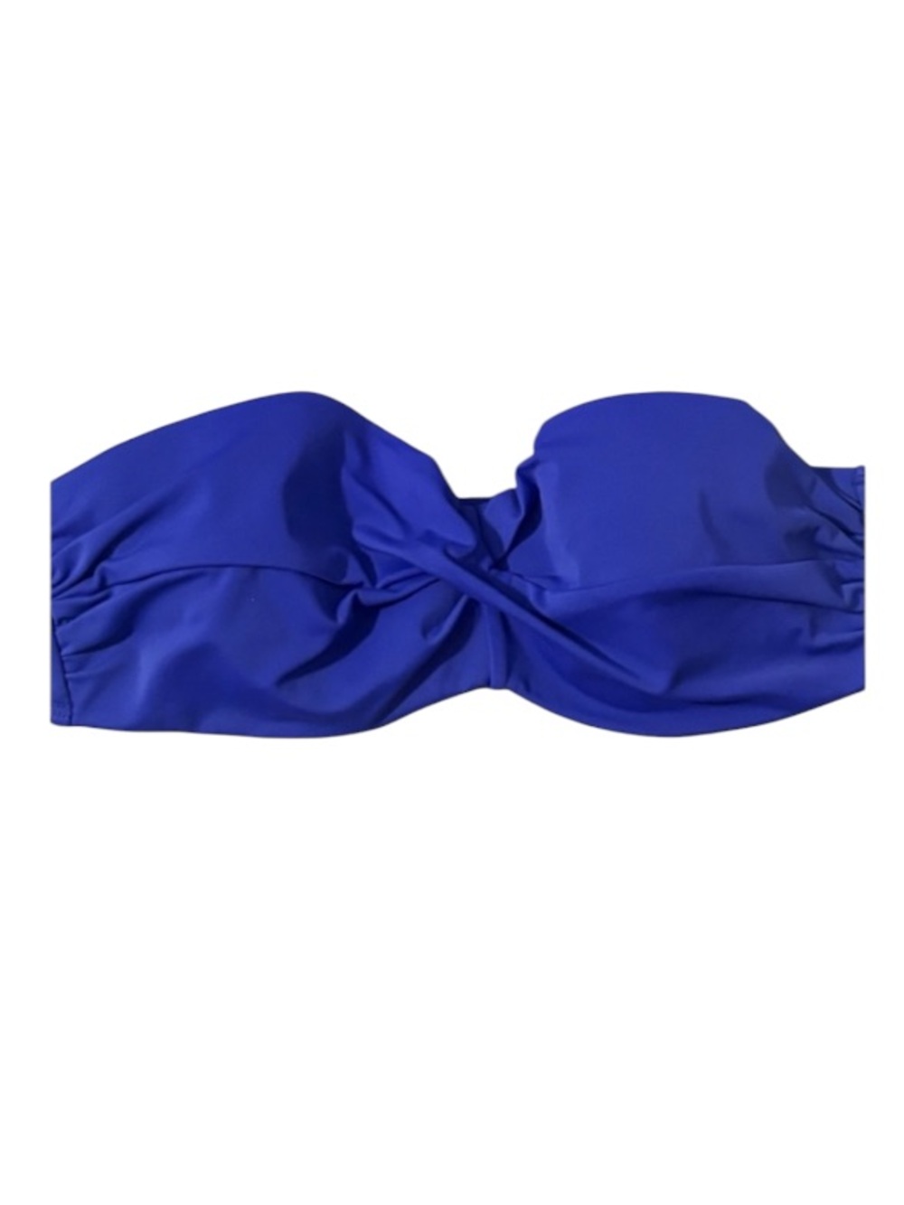 Victorias Secret Strapless Royal Blue Bikini Top